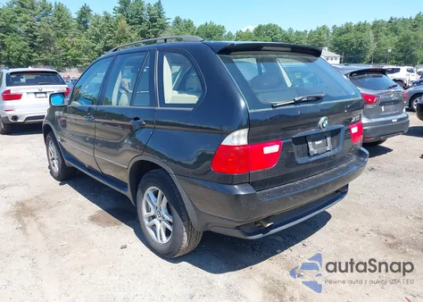 2005 BMW X5 3.0I из США, поврежденный, VIN 5UXFA13585LB09690